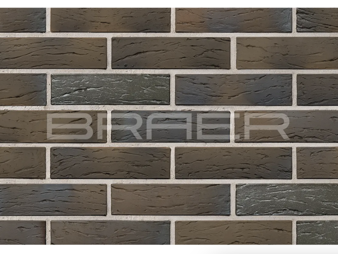 Кирпич облицовочный BRAER, кладка Limited, риф (1NF) Кирпич облицовочный BRAER, кладка Limited, риф (1NF)